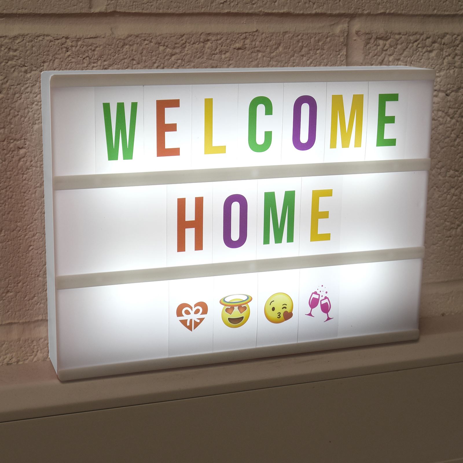 Light Up Letter Box Cinematic LED Sign Wedding Party Cinema Plaque Shop eBay