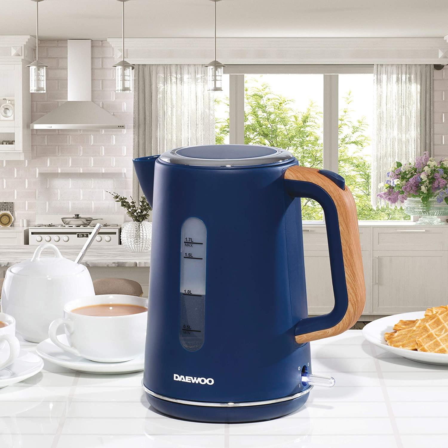 ELECTRIC KETTLE 3KW Portable Cordless Fast Quiet Boil Tea Coffee Jug