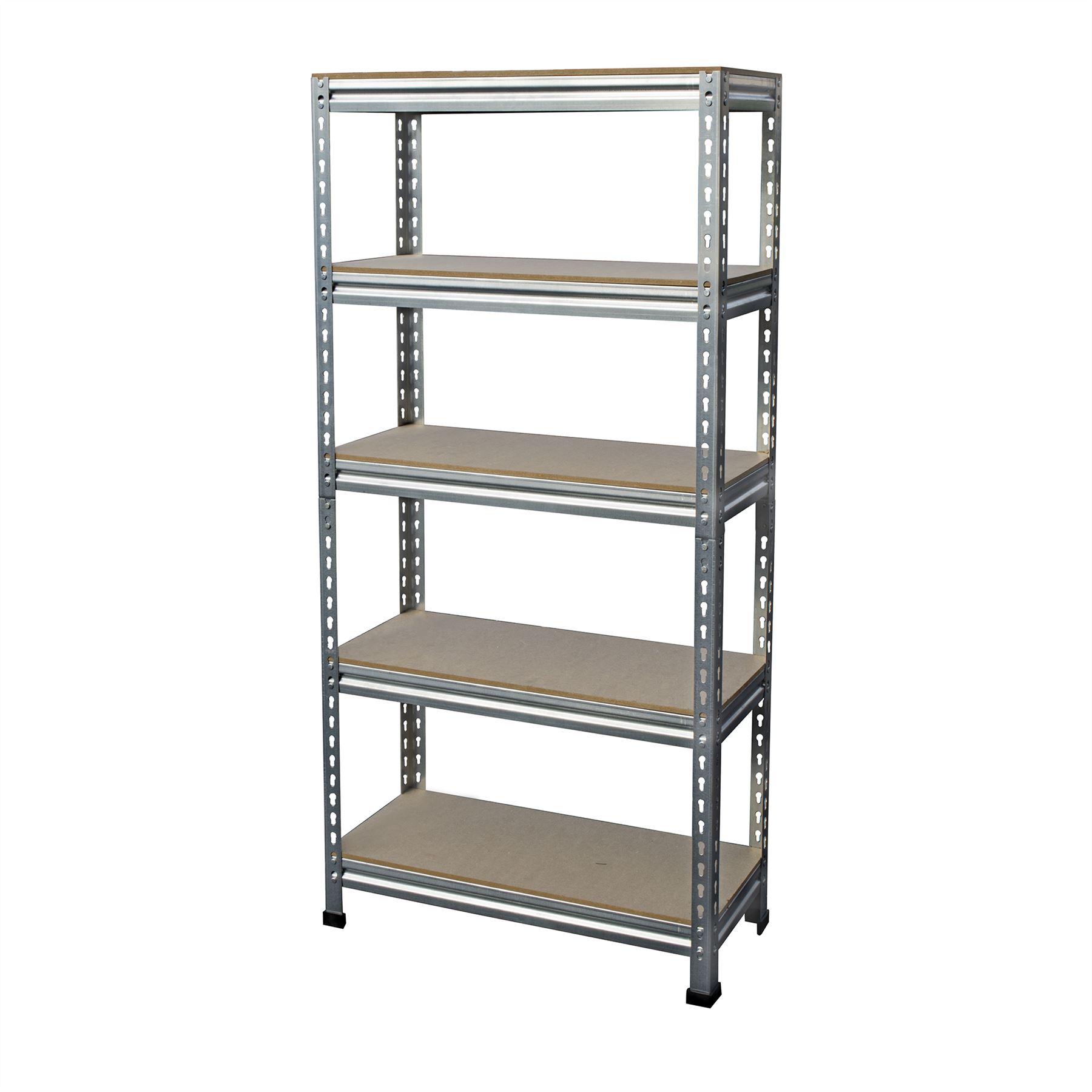 5Tier Racking Garage Shelving Storage Racks Heavy Duty Steel Shelves
