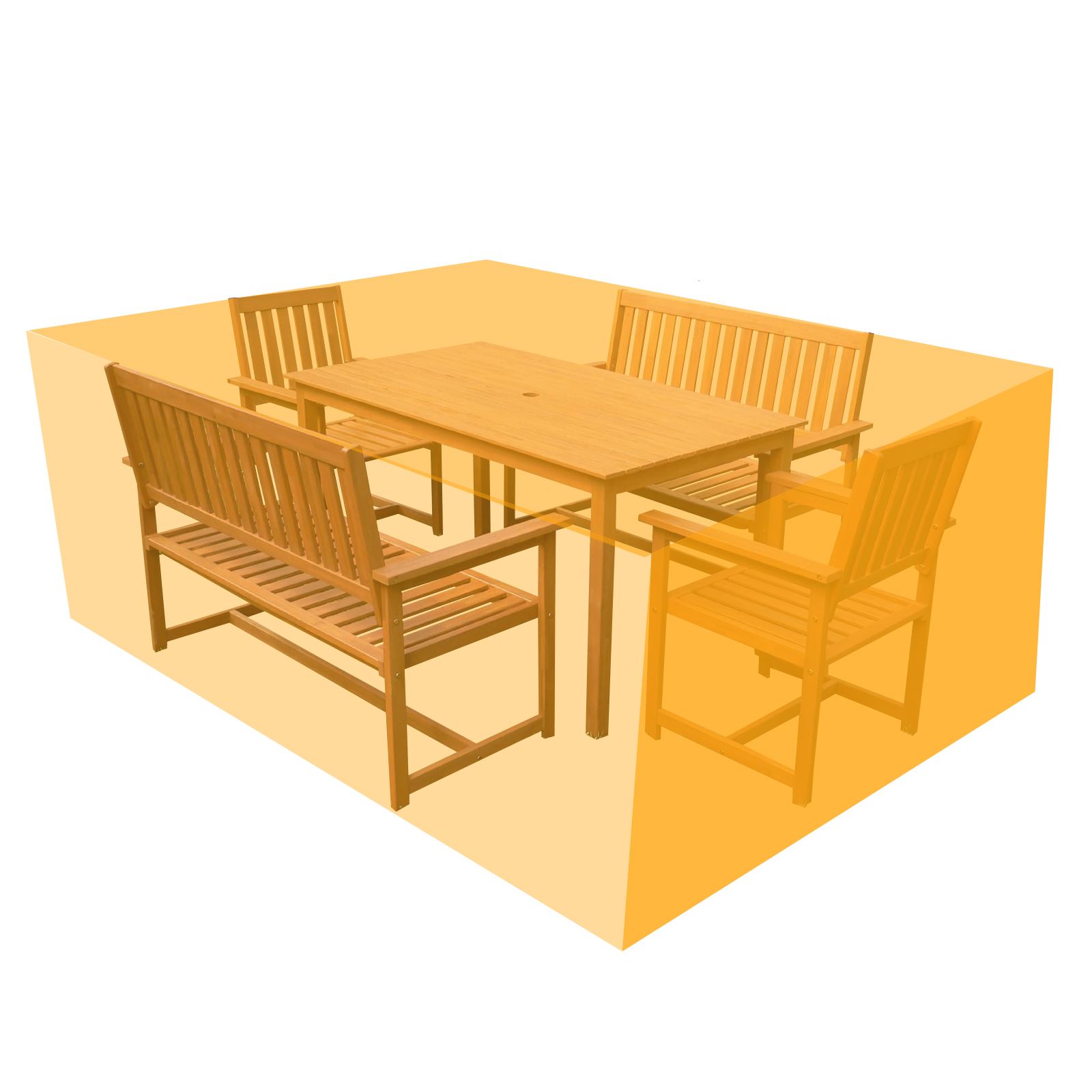 Waterproof Tarpaulin Cover Patio Furniture Set Table Sofa Bench Outdoor