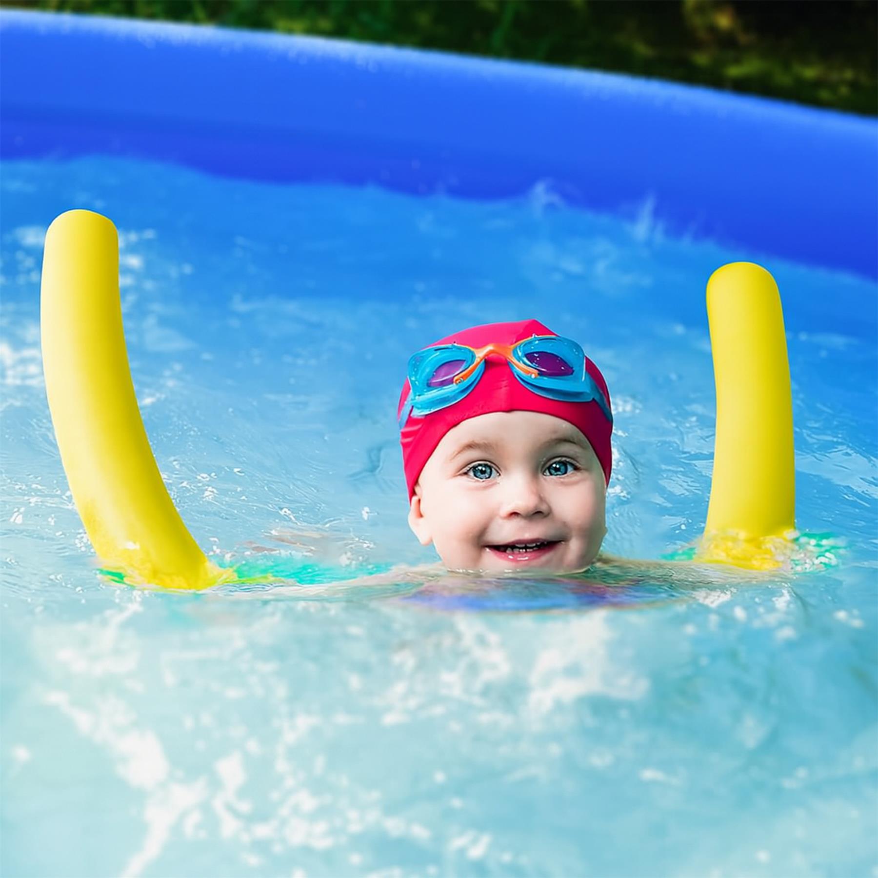 Flexible Swimming Pool Noodle Float Aid Woggle Swim Kids Water Beach Fun Gift - Picture 97 of 112