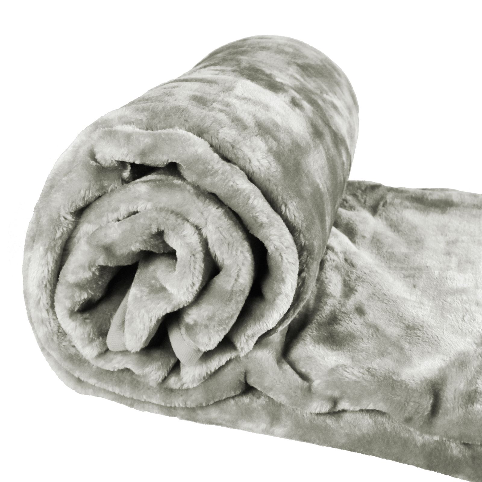 Large Throw Over Bed Sofa Warm Fleece Throw Blanket Soft Luxury 200 x 240cm - Picture 18 of 23