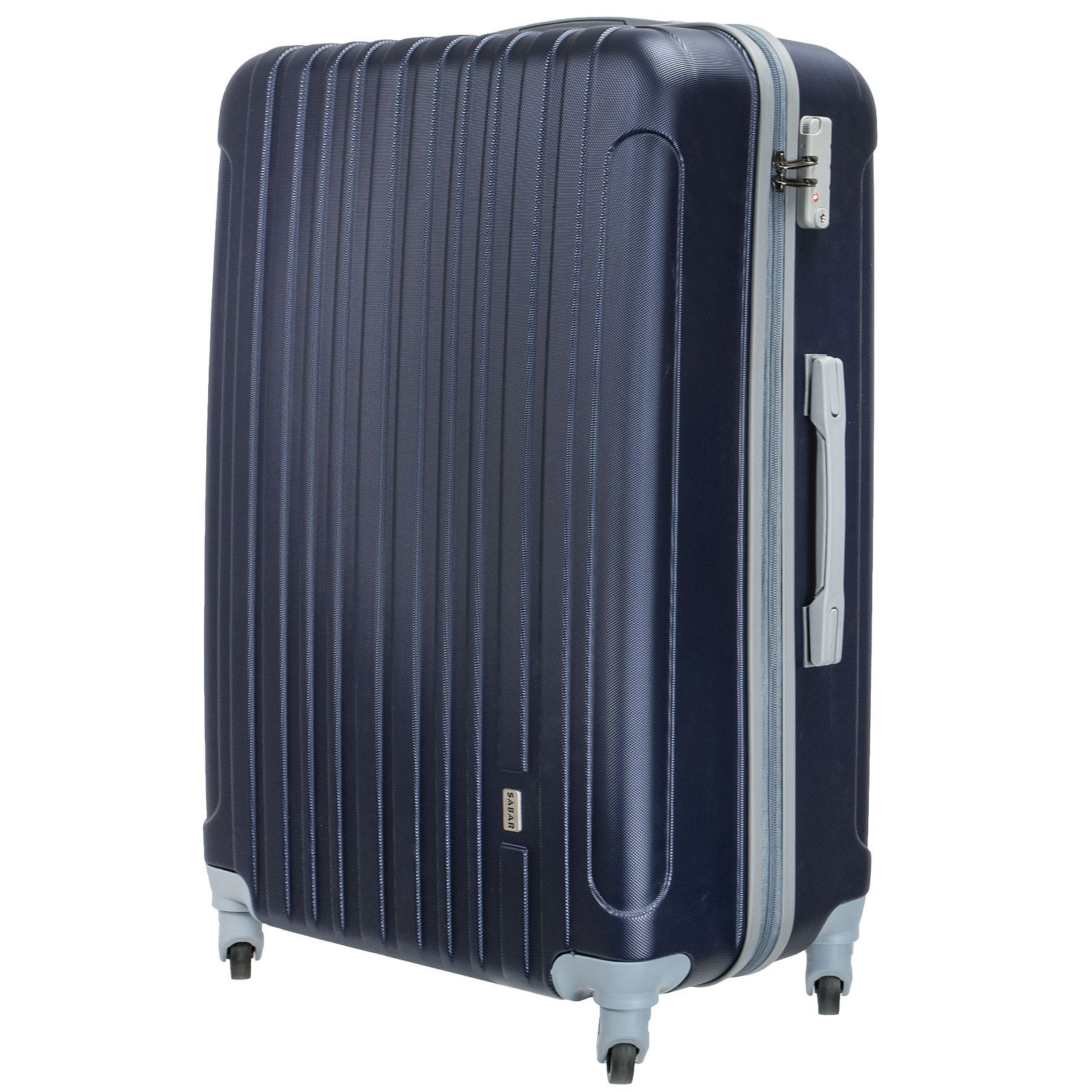 Luggage Set Hard Stipe Trolley Suitcase Spinner Wheels Cabin TSA