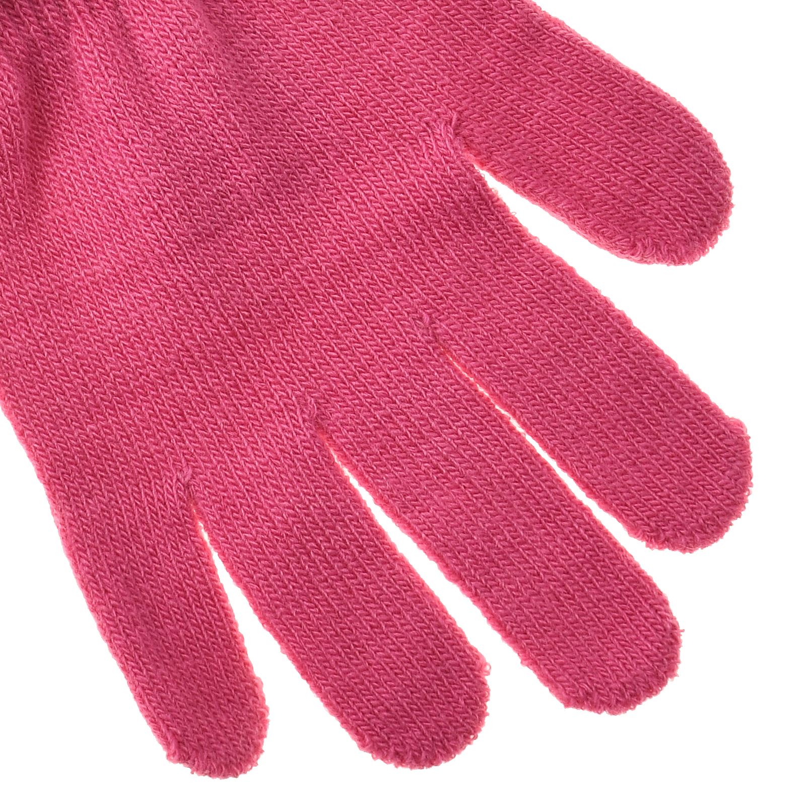Womens Chenille Woolly Knitted Stretchable Warm Magic Gloves