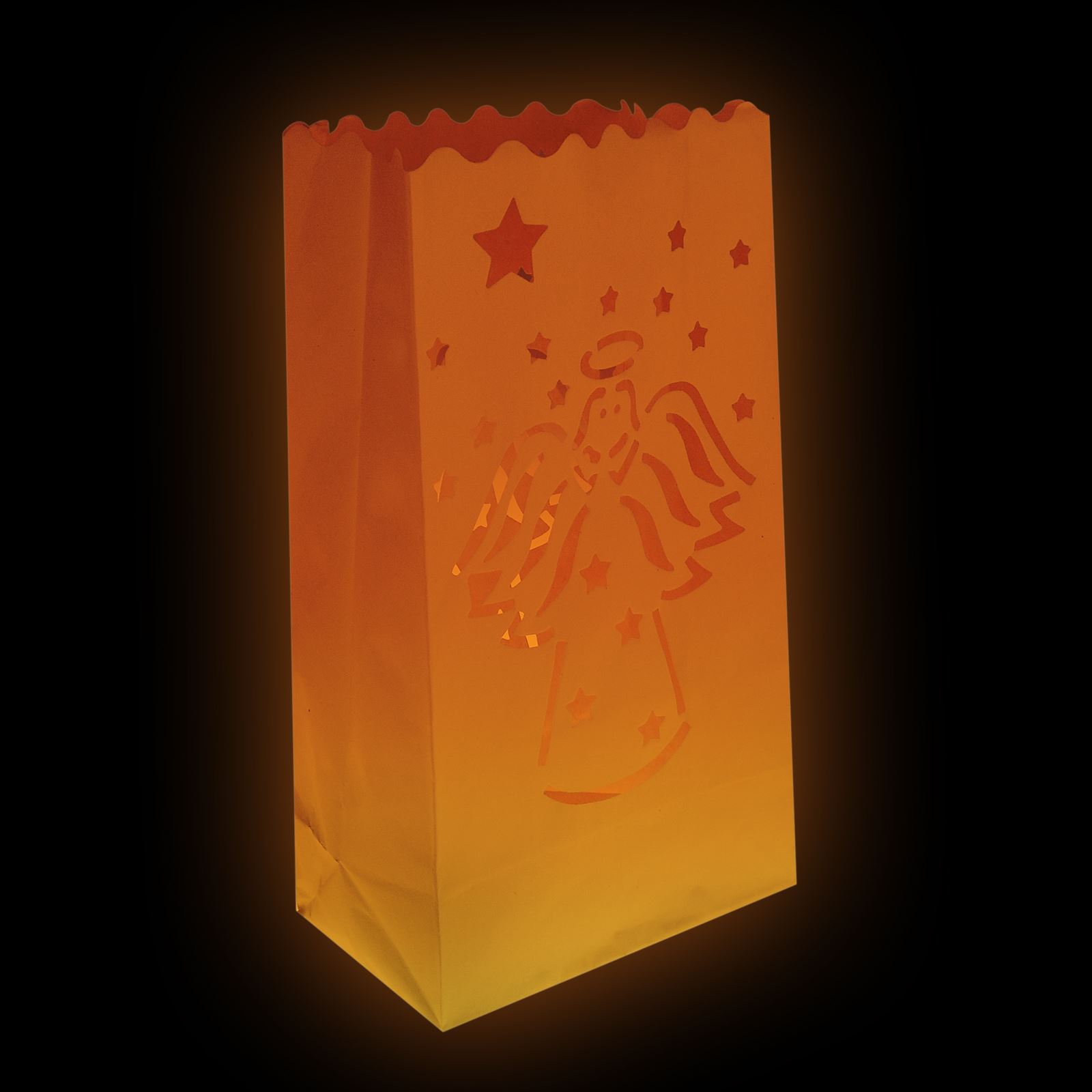 Paper Luminary Candle Bags Tealight Lantern Light Wedding Xmas Christmas Party eBay