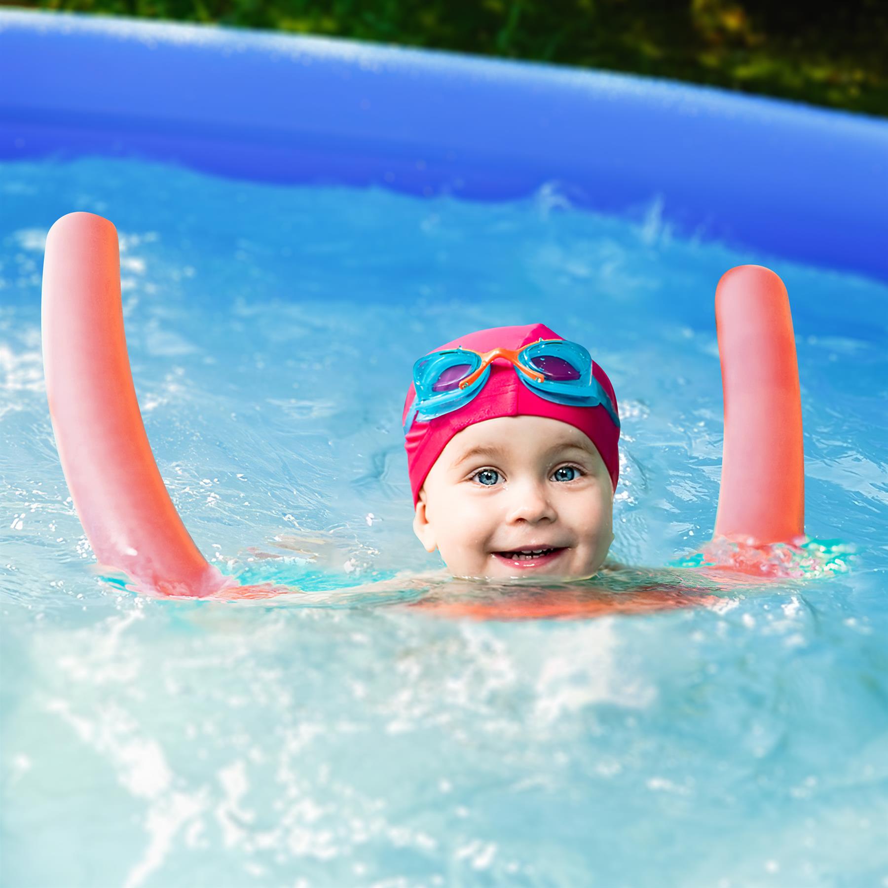Flexible Swimming Pool Noodle Float Aid Woggle Swim Kids Water Beach Fun Gift - Picture 85 of 112