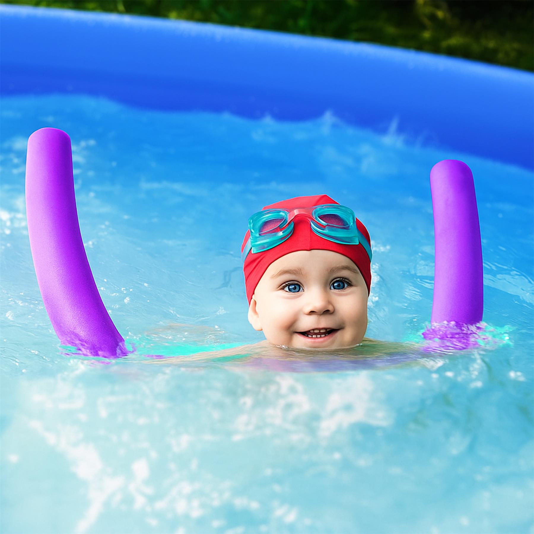 Flexible Swimming Pool Noodle Float Aid Woggle Swim Kids Water Beach Fun Gift - Picture 62 of 112