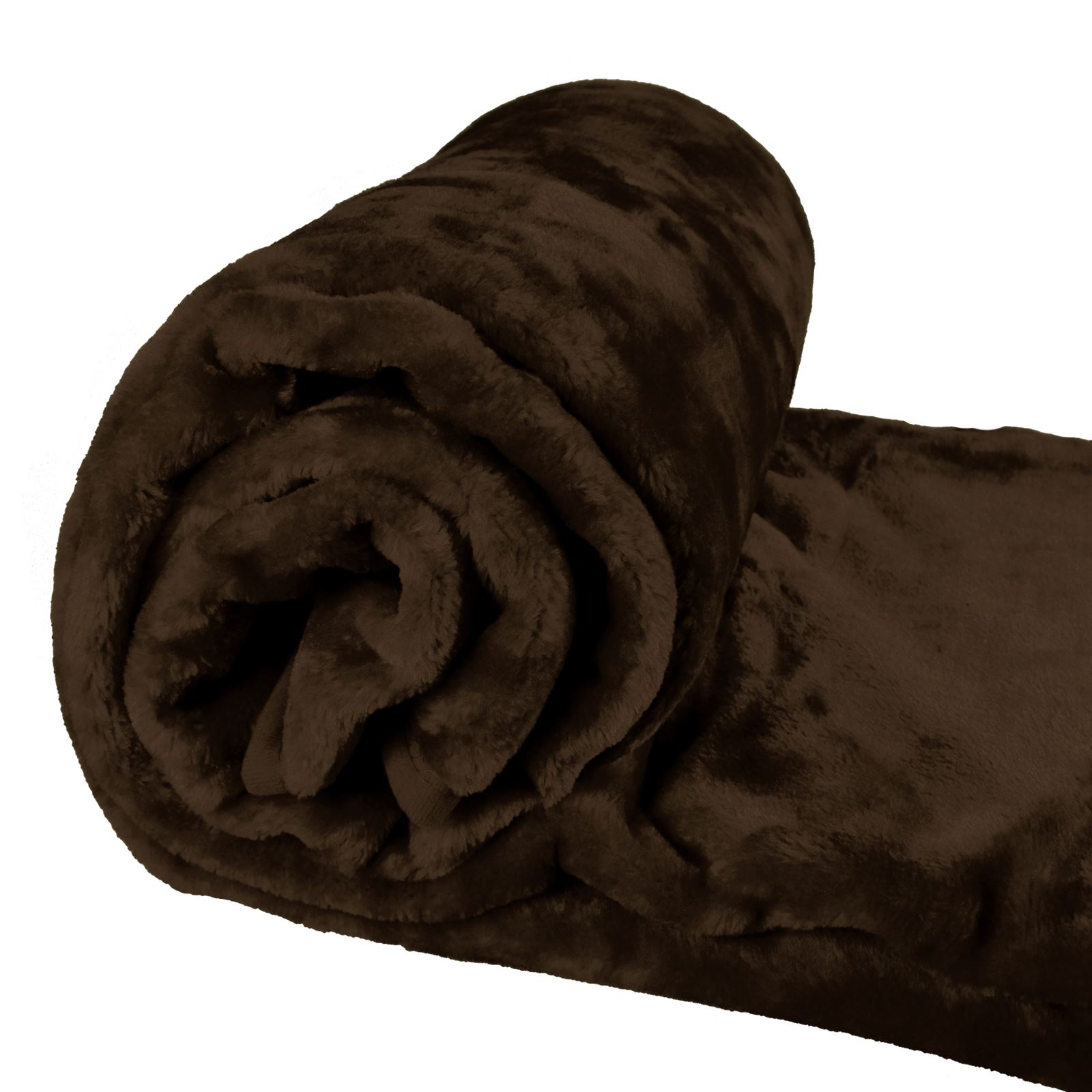 Large Throw Over Bed Sofa Warm Fleece Throw Blanket Soft Luxury 200 x 240cm - Picture 8 of 23