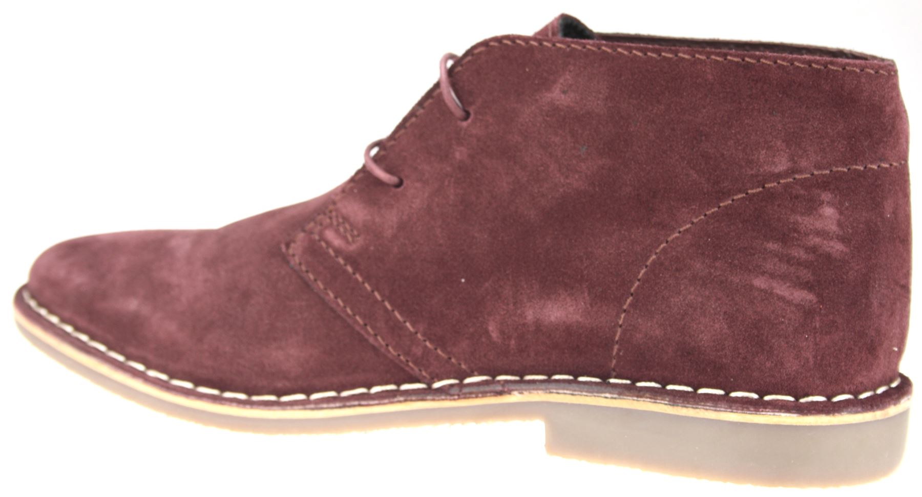 Red Tape Desert Suede Leather Lace Up Mens Chukka Gobi
