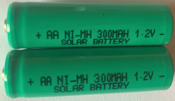SOLAR LIGHT BATTERIES RECHARGEABLE AA 2/3AA AAA 1/3AAA 2/3AAA GARDEN LIGHTS - Picture 24 of 31