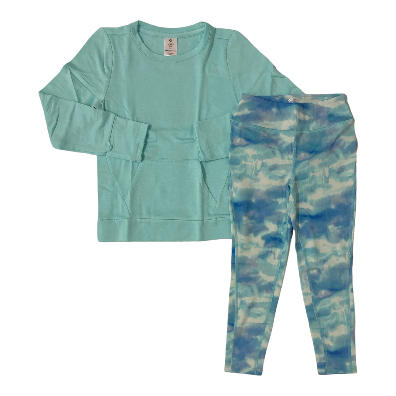 Member's Mark Girls Relaxed Fit 2 Piece Top and Legging Active Set - Picture 2 of 4