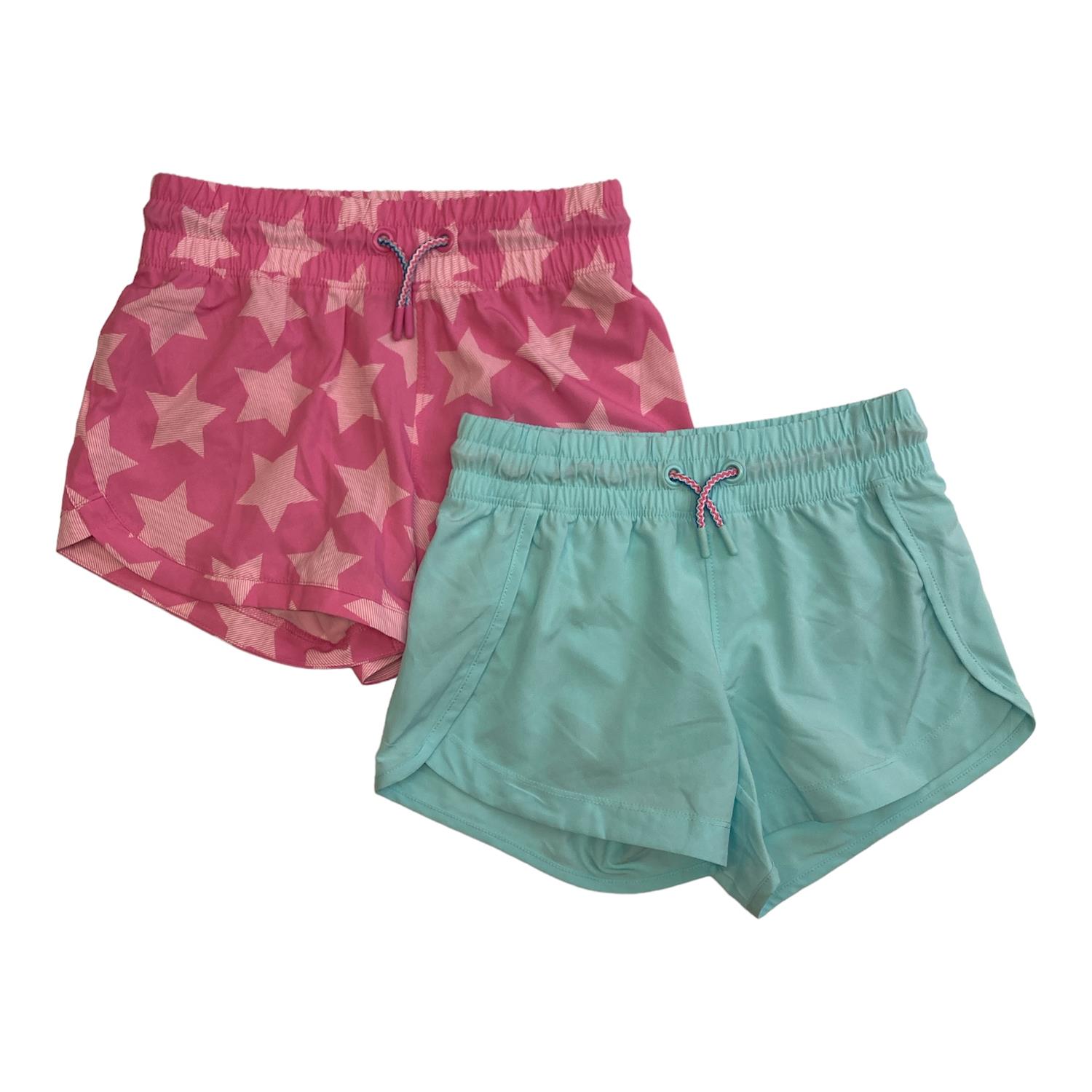 Member's Mark 2 Pack Girls Moisture Wicking Active Shorts - Picture 4 of 4