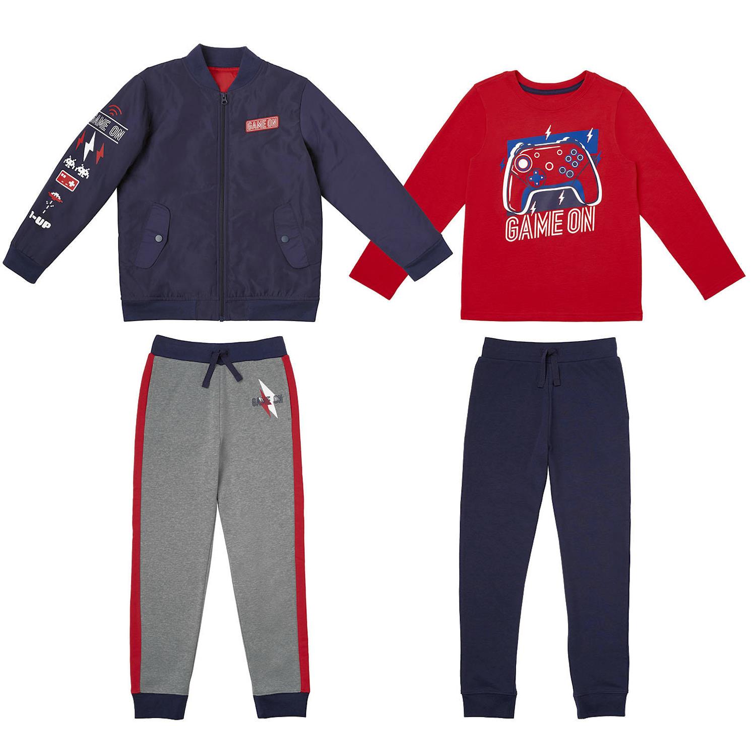 Member's Mark Boy's Favorite Everyday Mix & Match 4 Piece Outfit Play Set - Picture 2 of 3