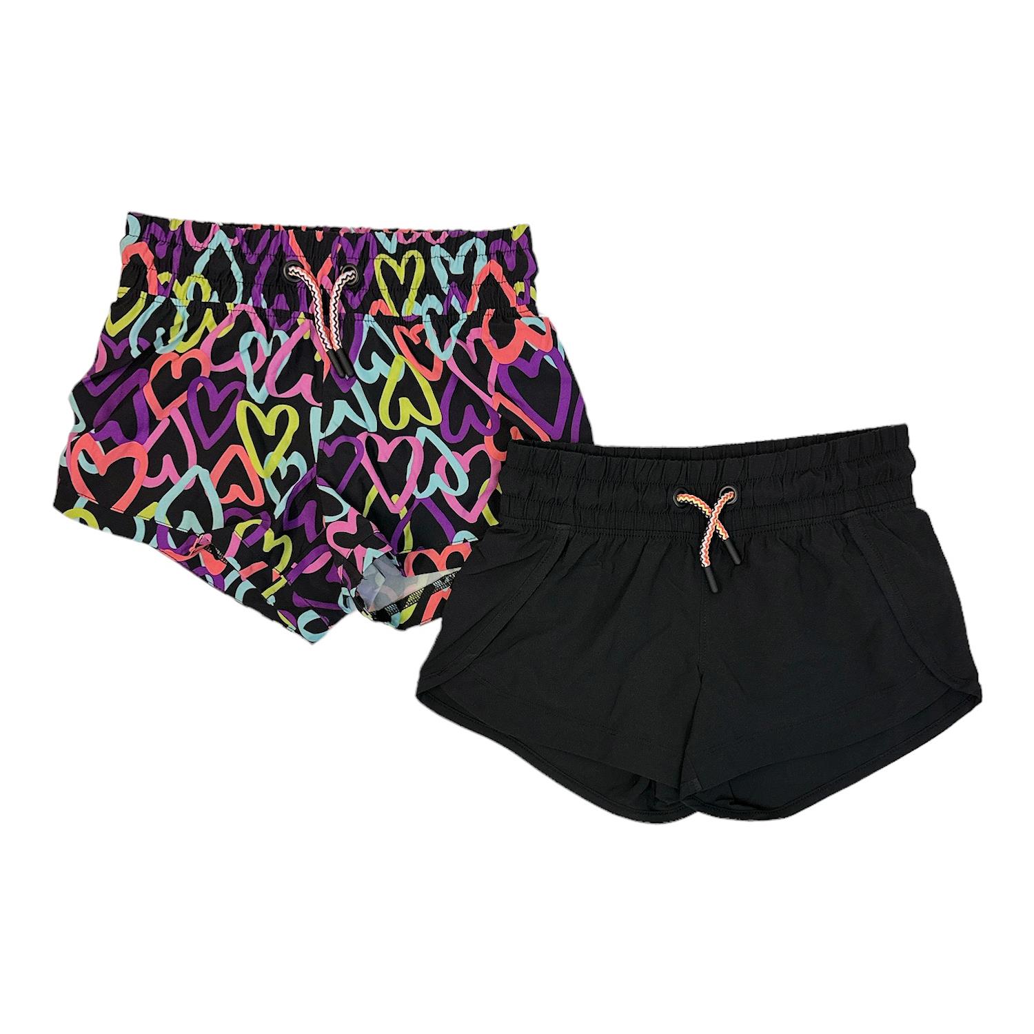 Member's Mark 2 Pack Girls Moisture Wicking Active Shorts - Picture 3 of 4