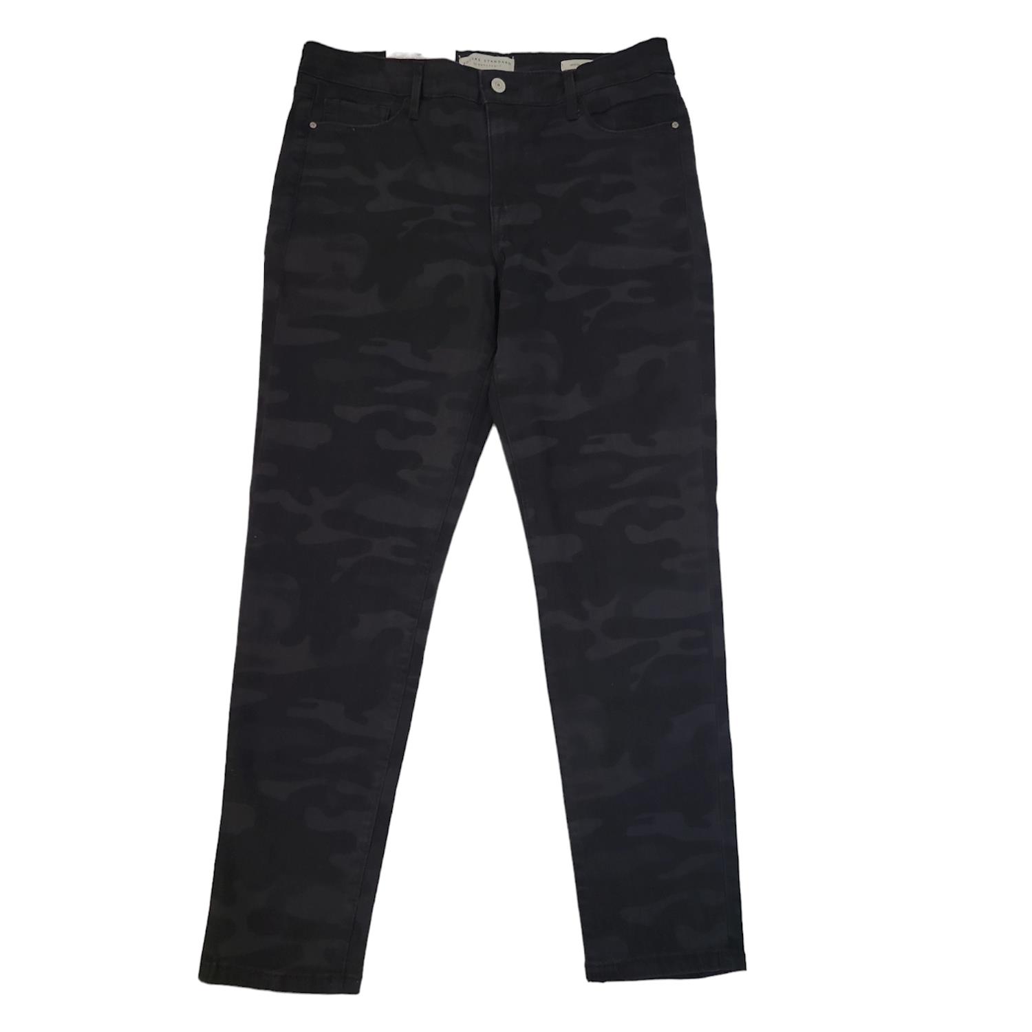 Pantalones de mezclilla ajustados al tobillo elásticos de tiro medio para dama Social Standard Sanctuary - Imagen 3 de 4
