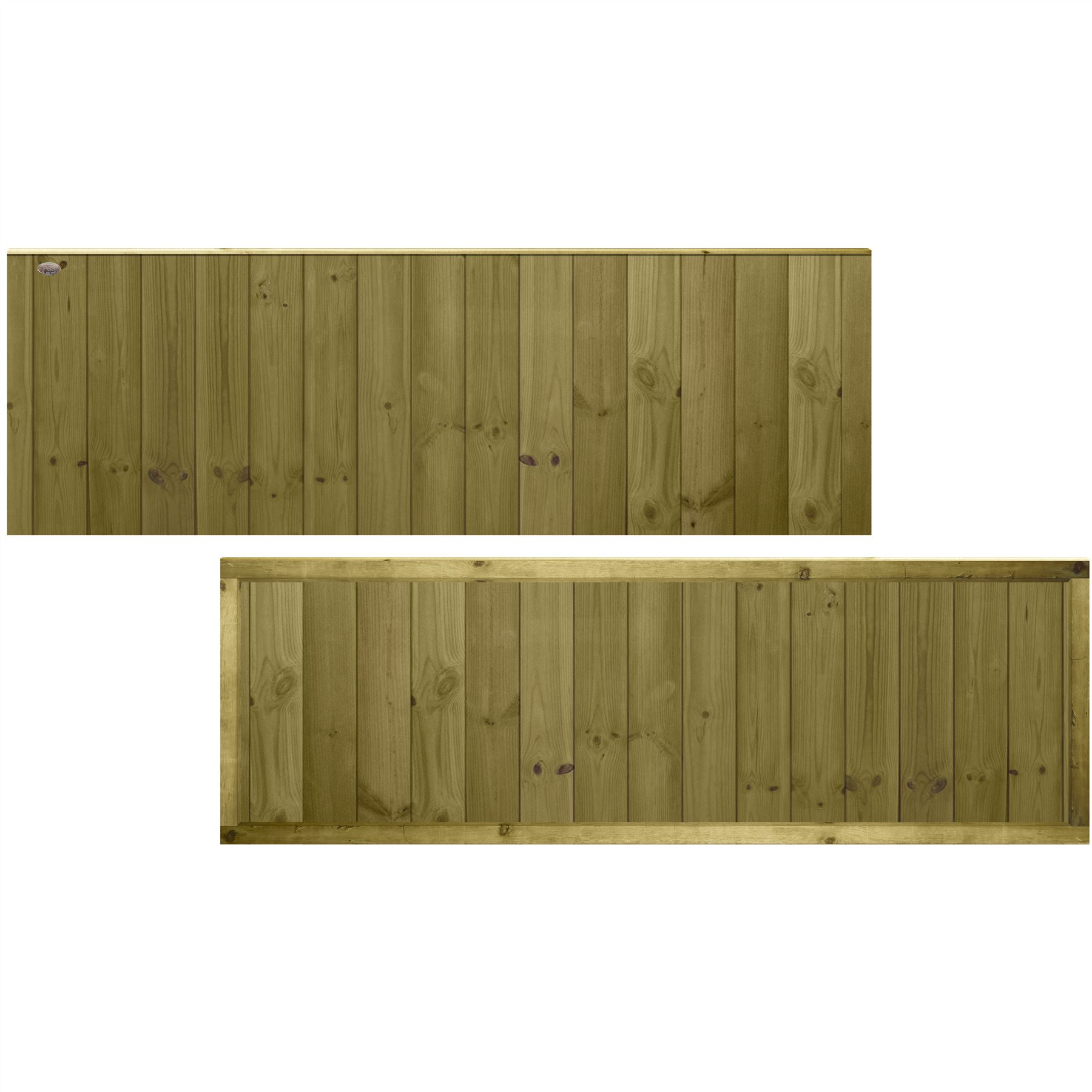 Premier ULTIMATE Fence Panel Vertical Interlocked Tongue & Groove Smooth Timber