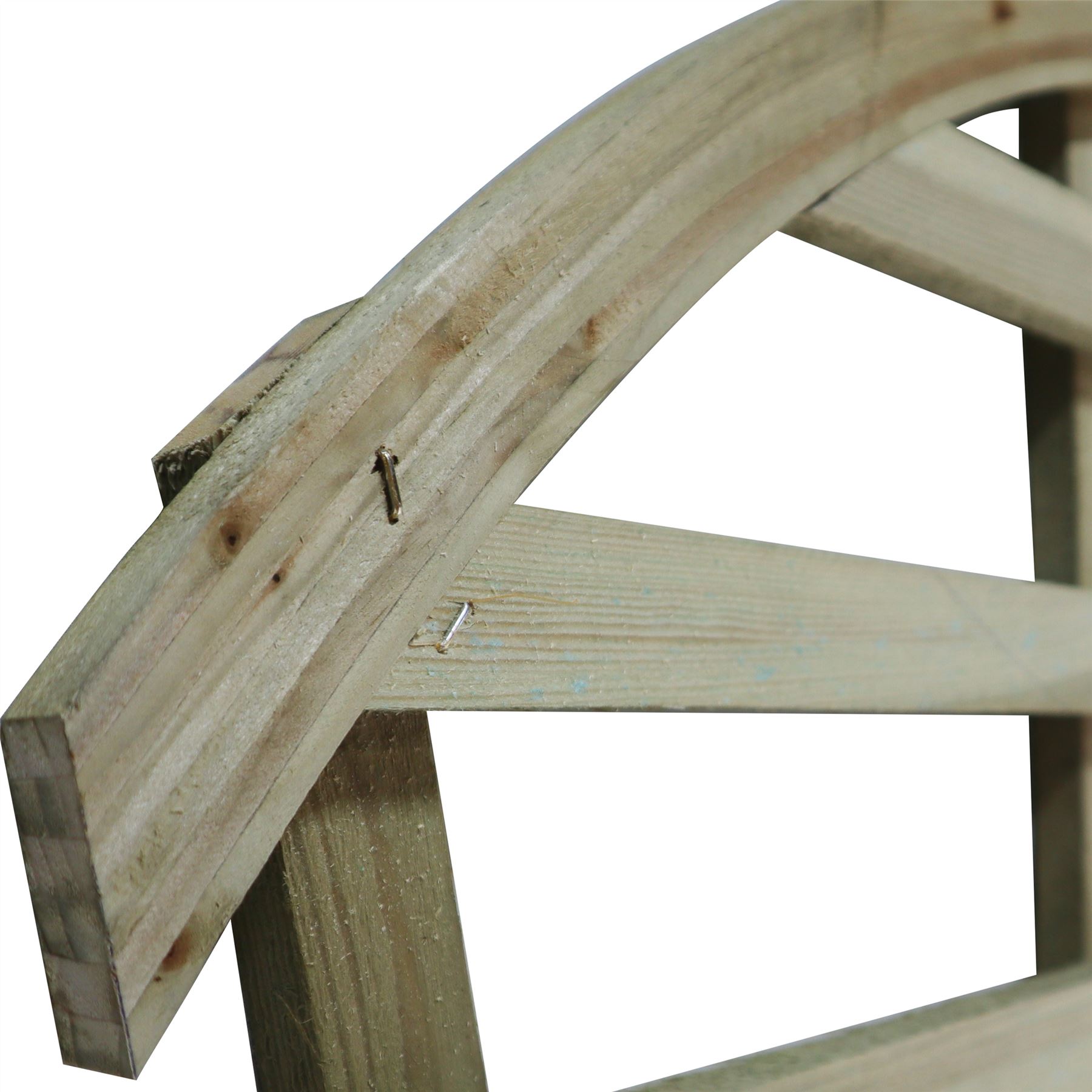 Premier Fan Trellis Flat or Arched 6ftx3ft Lattice Climbing Plant Wooden - Picture 17 of 30