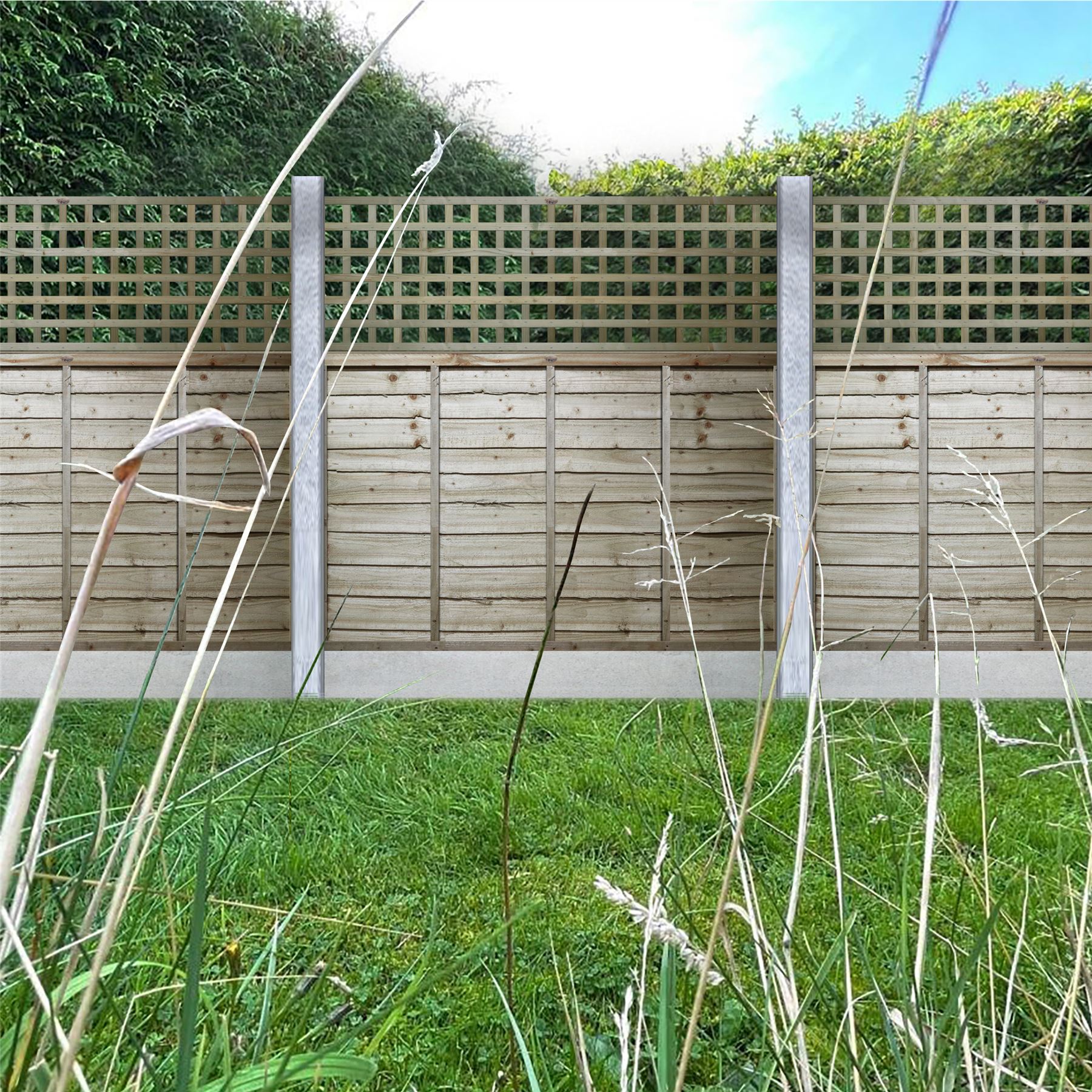 Premier Square Trellis Garden Lattice Climbing Privacy & Standard Style 4 sizes - Picture 26 of 55