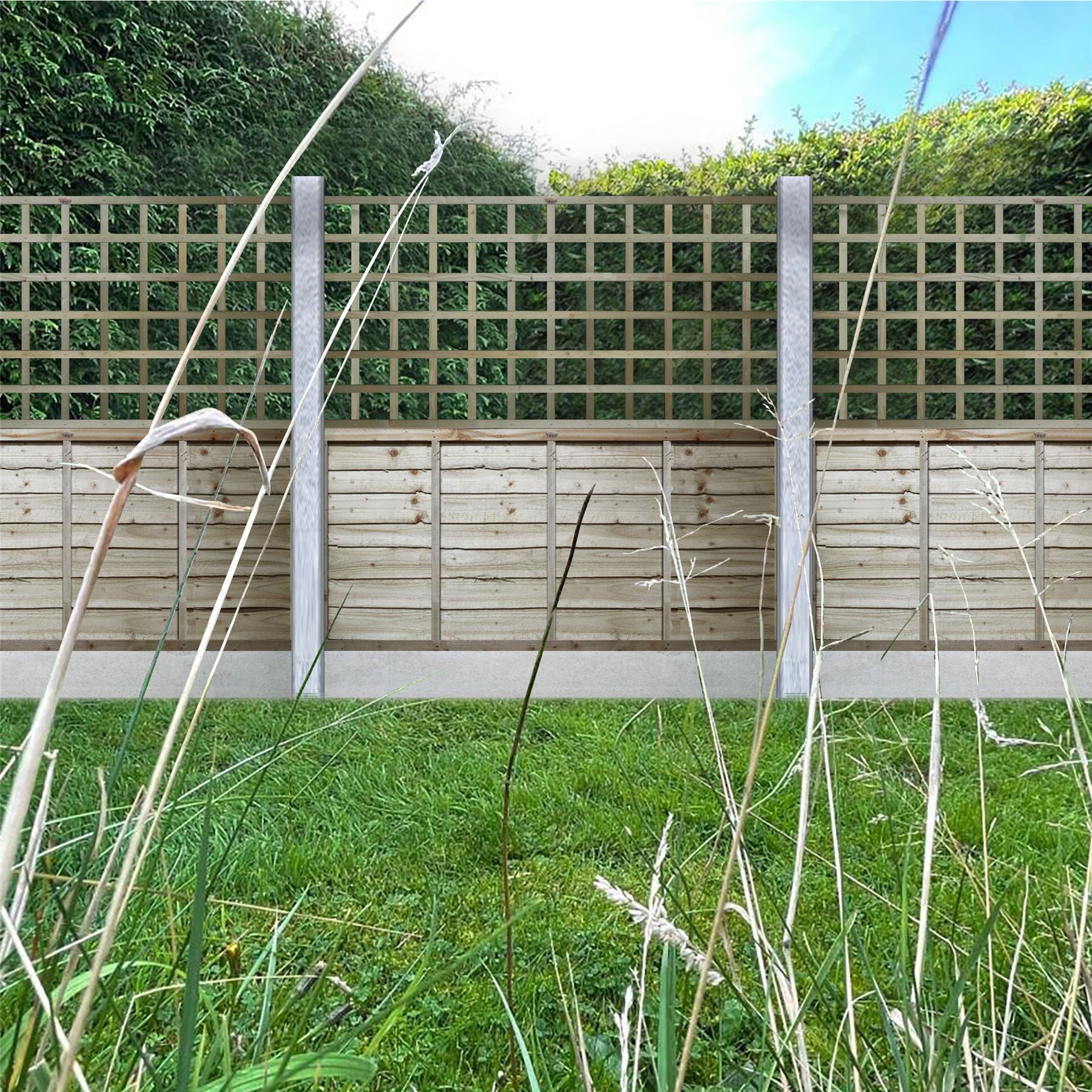 Premier Square Trellis Garden Lattice Climbing Privacy & Standard Style 4 sizes - Picture 39 of 55