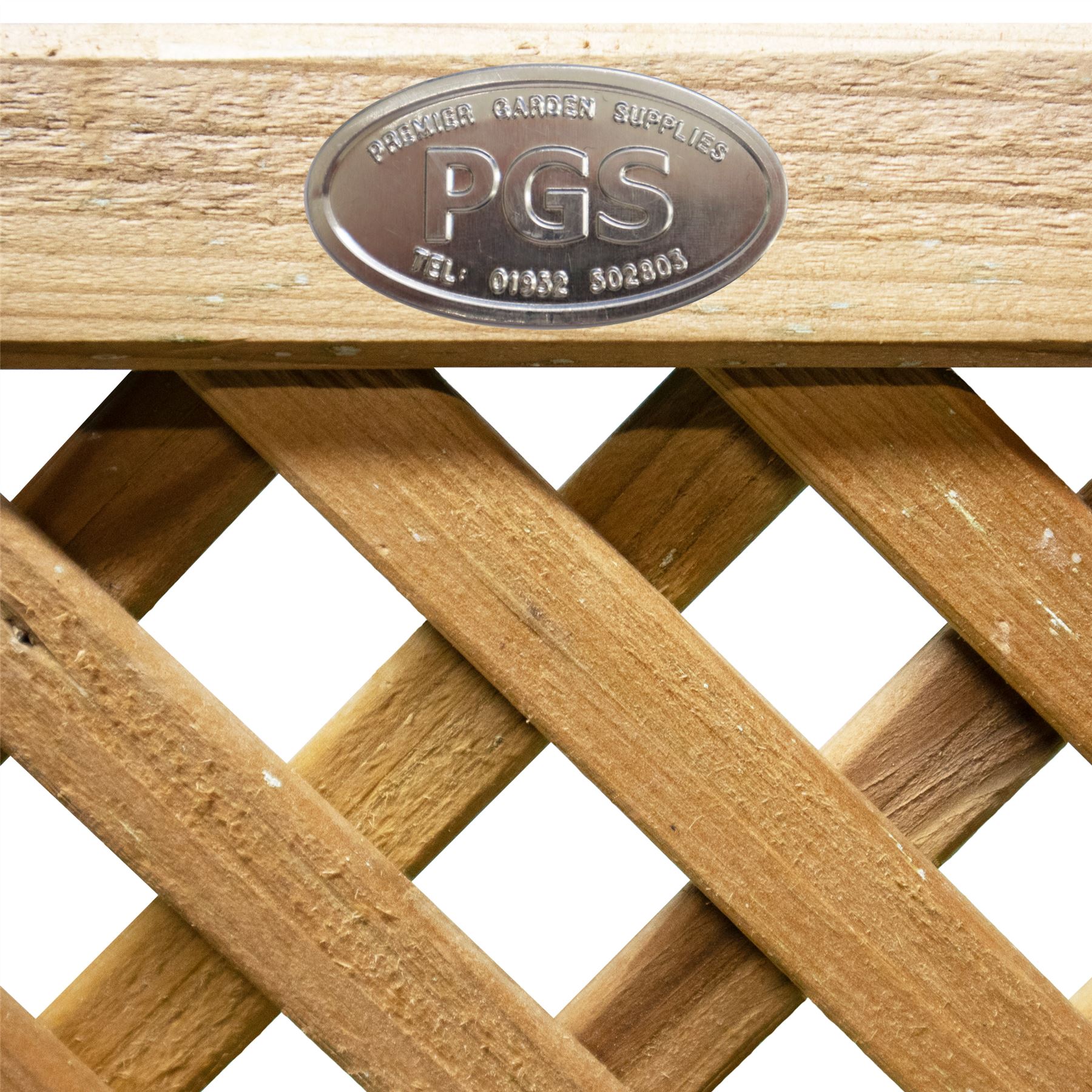 Alderley Diamond Trellis Elite Framed Treated Garden Fence Standard or Privacy - Picture 32 of 60