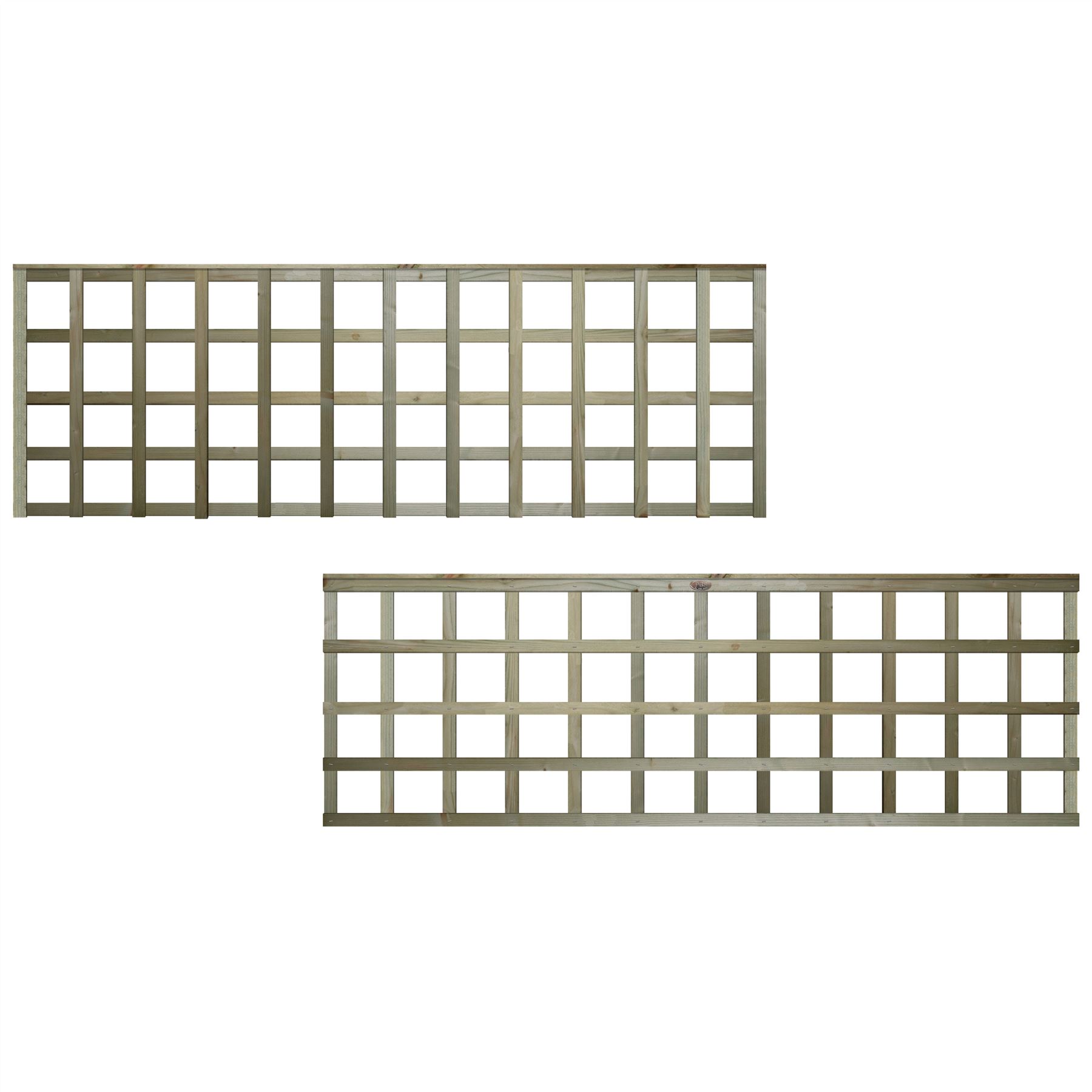 Premier Square Trellis Garden Lattice Climbing Plant Various Sizes & Colours 1-4 - Picture 19 of 43