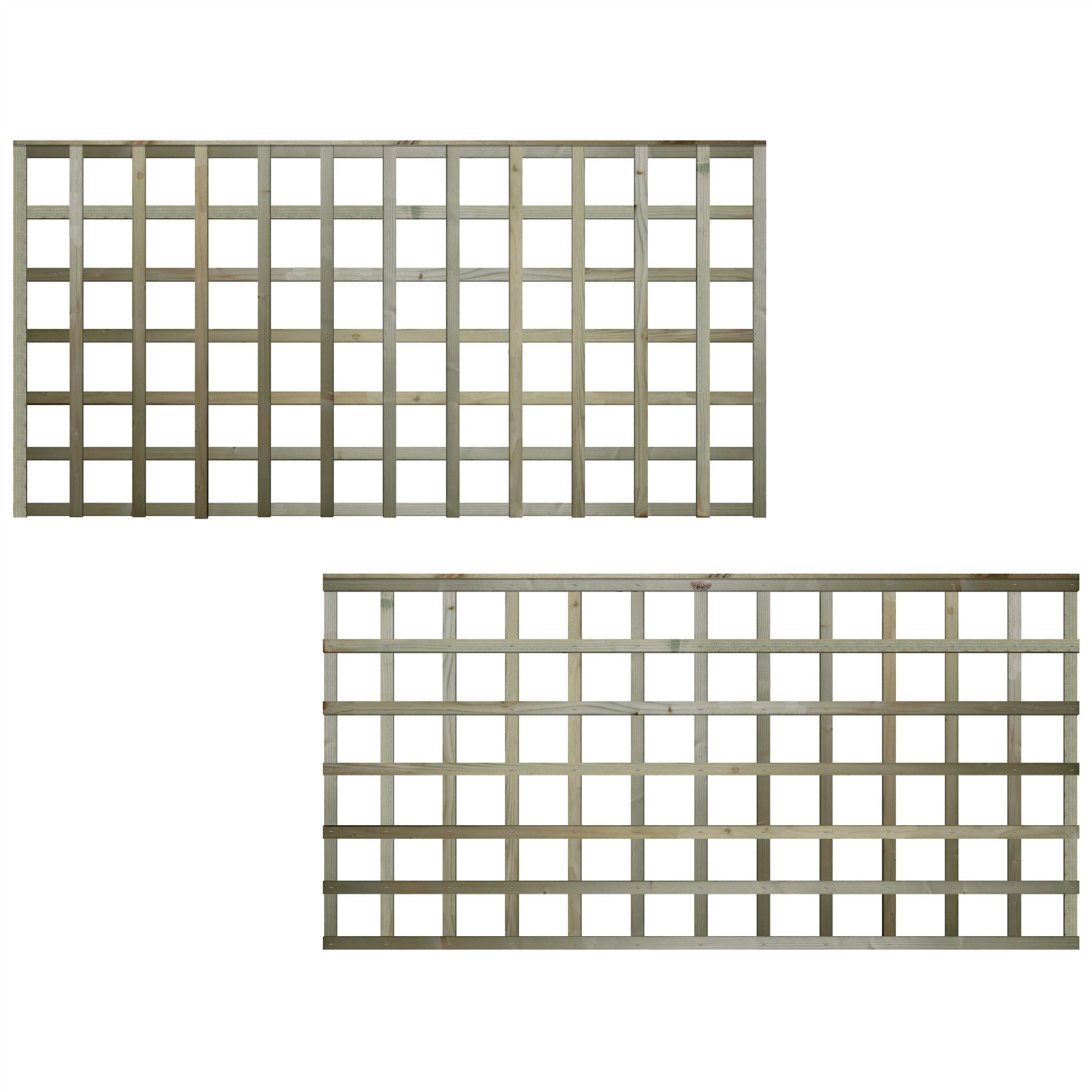 Premier Square Trellis Garden Lattice Climbing Plant Various Sizes & Colours 1-4 - Picture 27 of 43