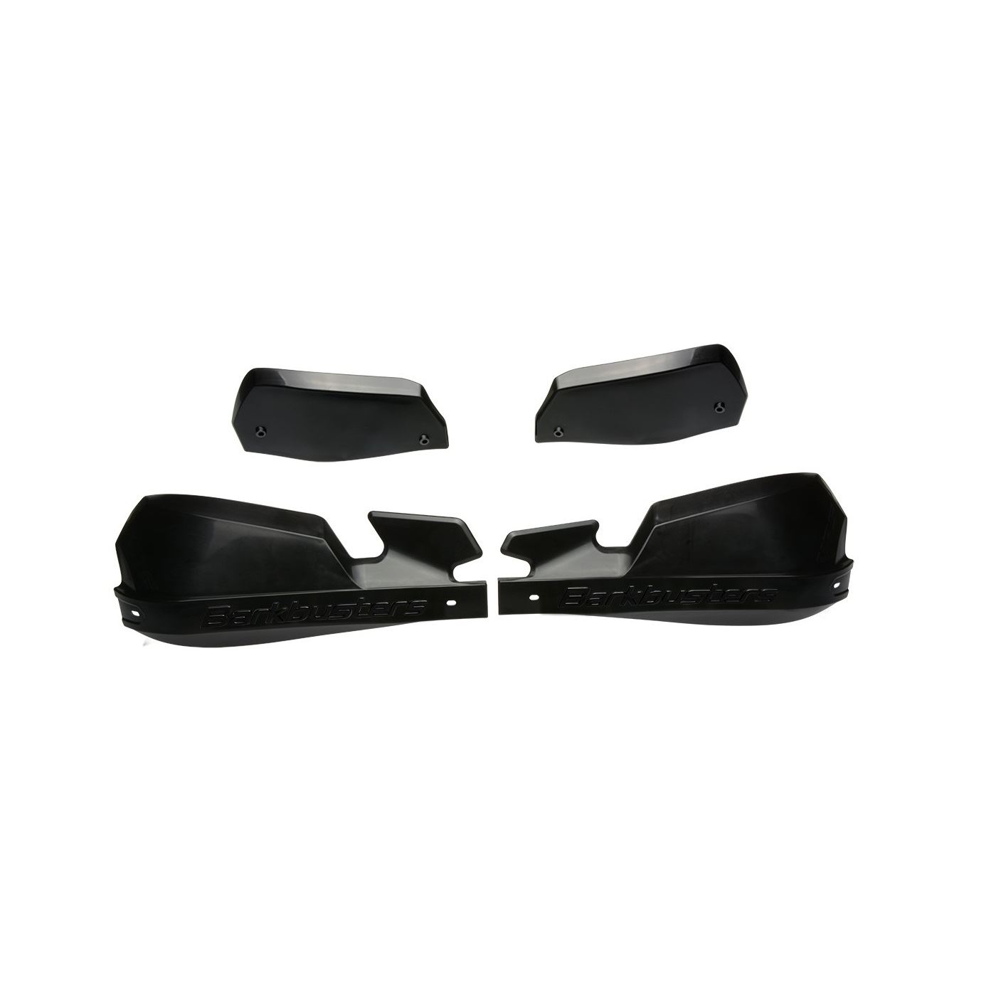 Barkbusters VPS Black Handguards & Fit Kit Honda NX 500 2024-2025