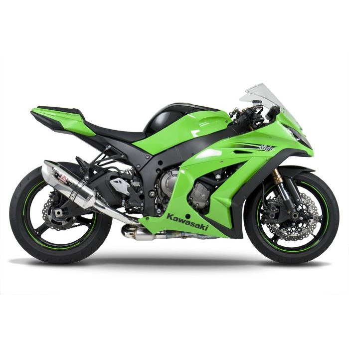 Yoshimura Exhaust Stainless R77 Silencer 3/4 System Kawasaki ZX
