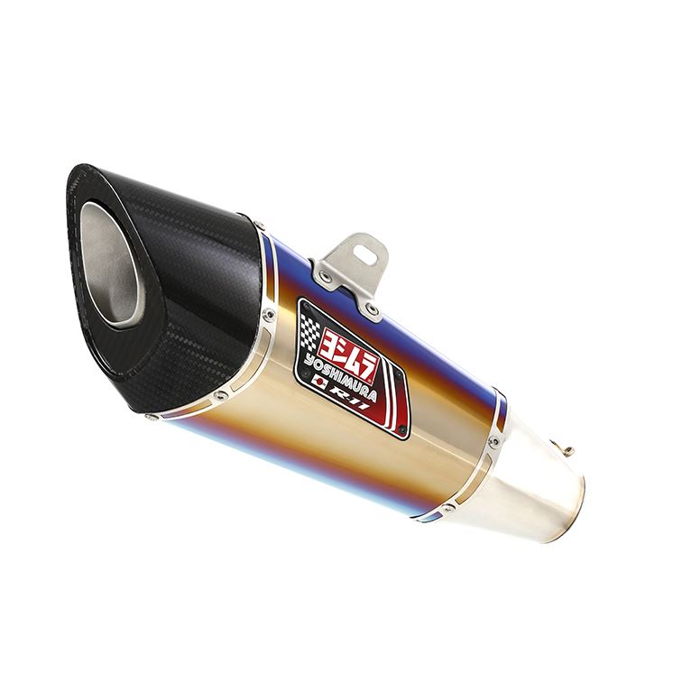最新コレックション Yoshimura Kawasaki Race On Slip R11 Blue Titanium Exhaust フェイスジェル・ゲル