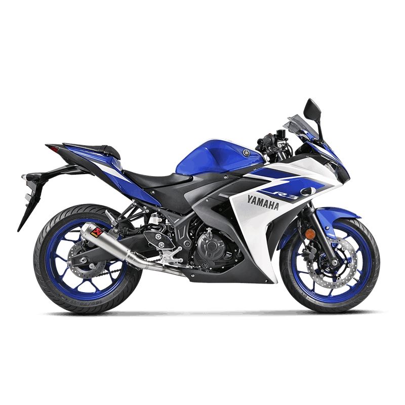 Akrapovic Exhaust Titanium Full System Yamaha YZF-R3 2015-2021 | eBay