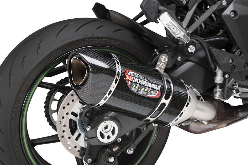 Yoshimura Exhaust Stainless Alpha Slip On Kawasaki Ninja 1000SX