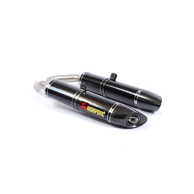 Akrapovic Exhaust Carbon Black Slip-on Yamaha YZF - R1 2007-2008