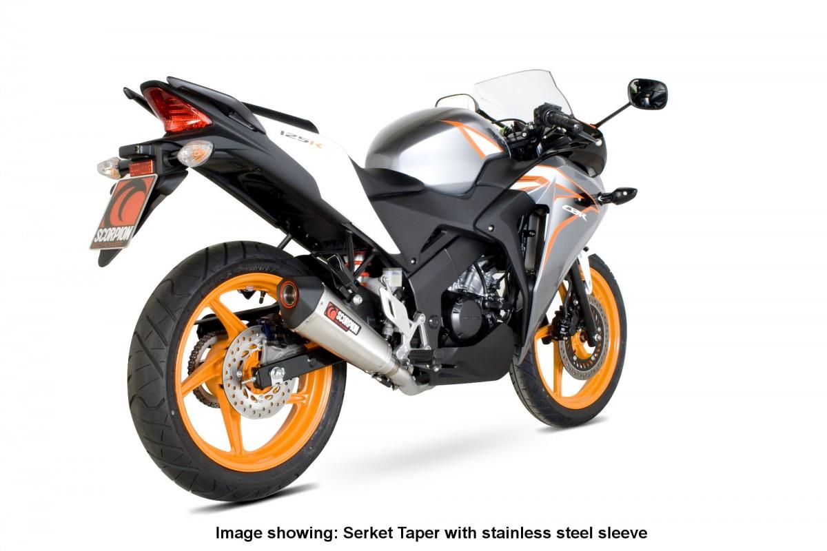 Scorpion Exhaust Serket Taper Full System Carbon Fibre Honda CBR