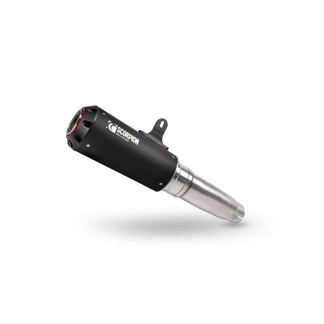 Scorpion Exhaust Red Power Slip-on Black Ceramic Kawasaki Ninja H2