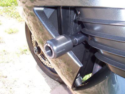 R&G Crash Protectors Black - Classic Style Kawasaki ZZR 1400 (ZX