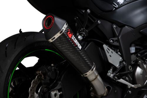 Scorpion Exhaust Serket Slip-on Carbon Fibre Kawasaki Ninja ZX6R