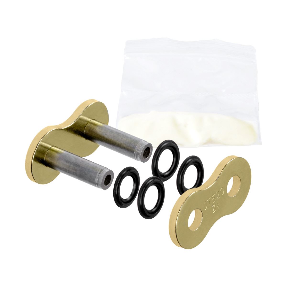 JT Z3 X-Ring Chain Gold & Silver 520-112 Kawasaki ZX-6R (ZX600