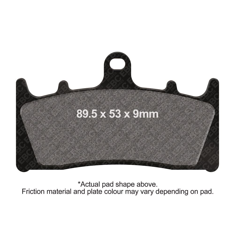 EBC M/cycle Brake Pads DMX Black Front Right Kawasaki ZX 9 R ZX