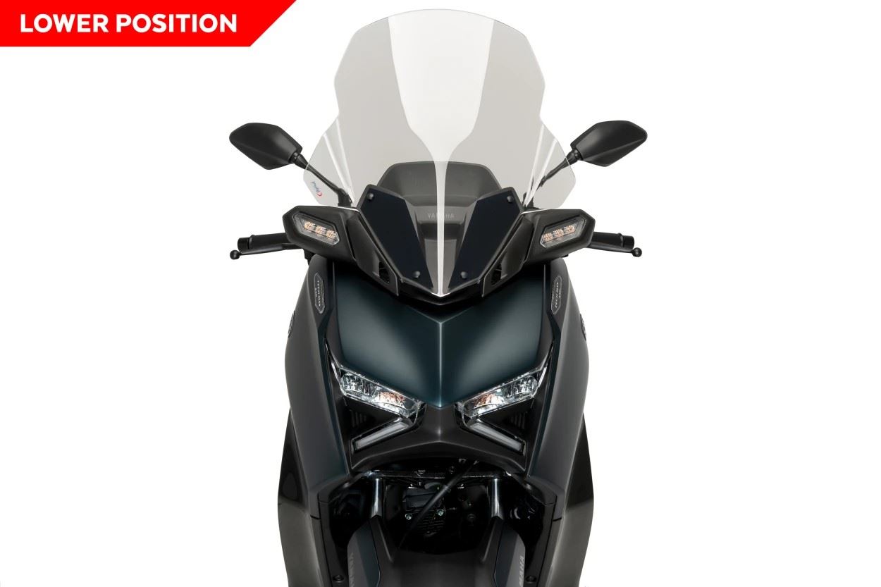 Puig Dark Smoke V-Tech Line Touring Screen Yamaha XMax 300 Tech