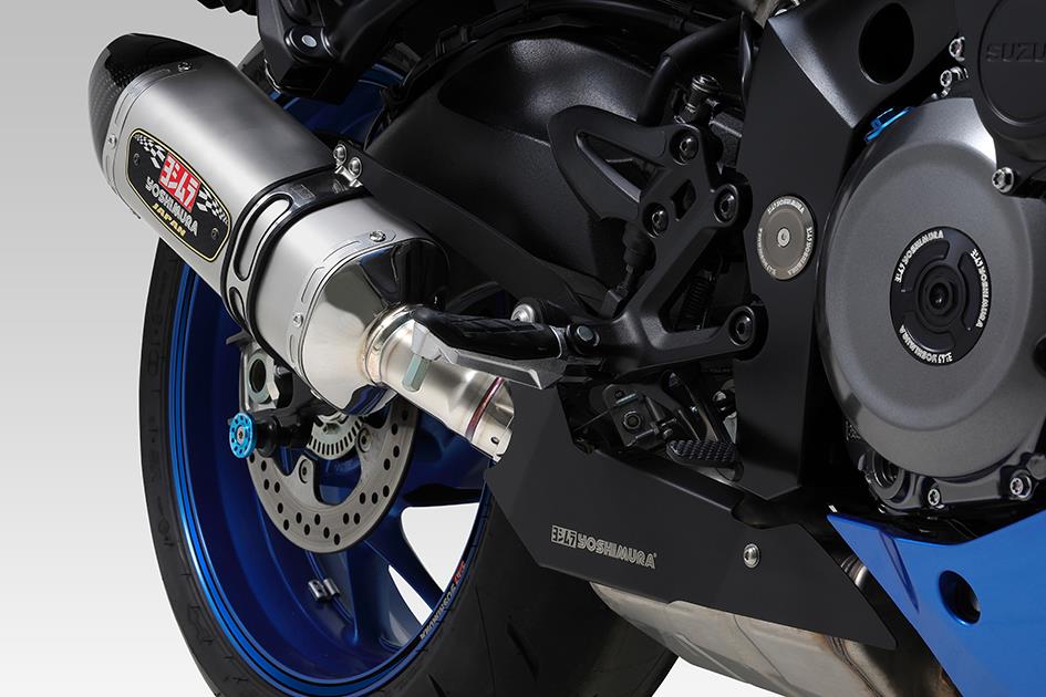 すすむ Exhaust muffler silencer YOSHIMURA R-11 SQ METAL MAGIC STEEL