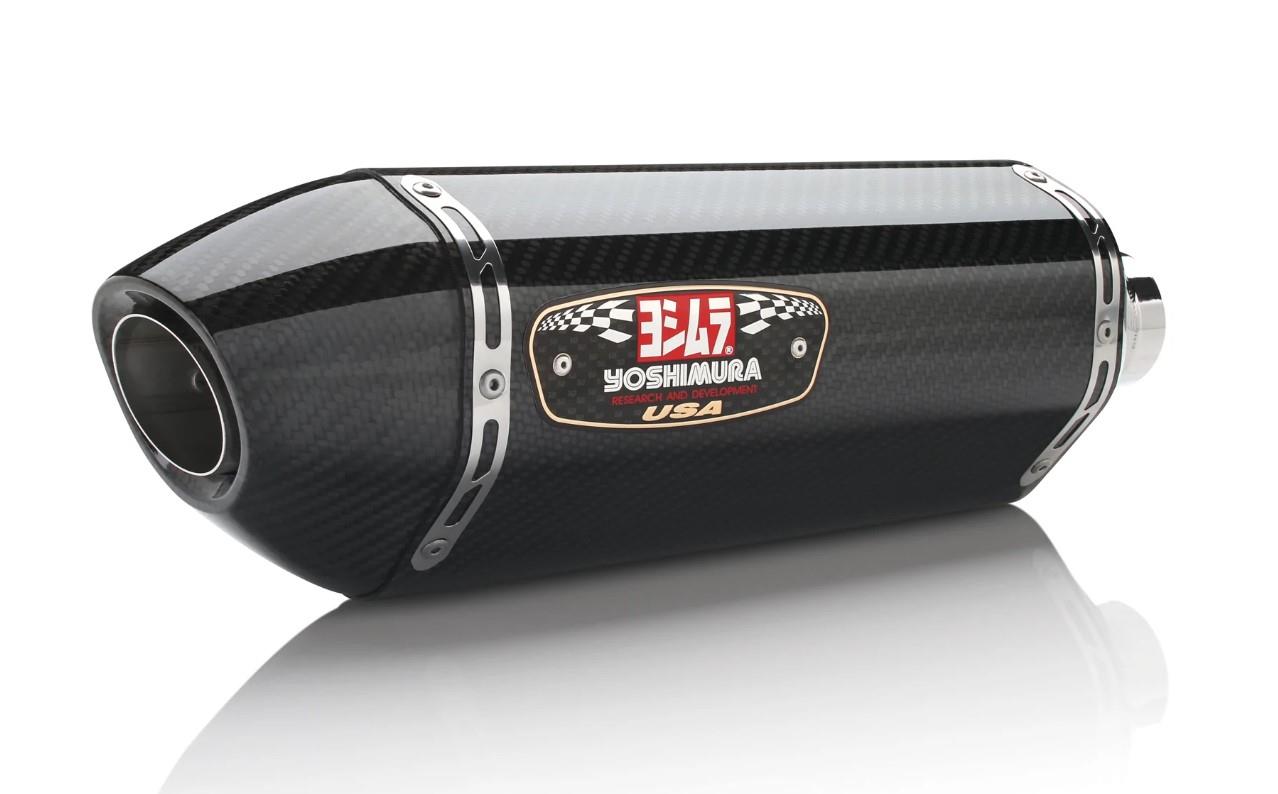 Yoshimura Exhaust Carbon R77 Slip On Pair Kawasaki Z1000 2010