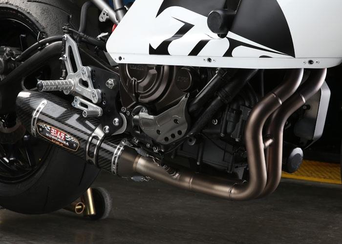 Yoshimura Exhaust Carbon Work R77 Full System Yamaha YZF-R7 2021