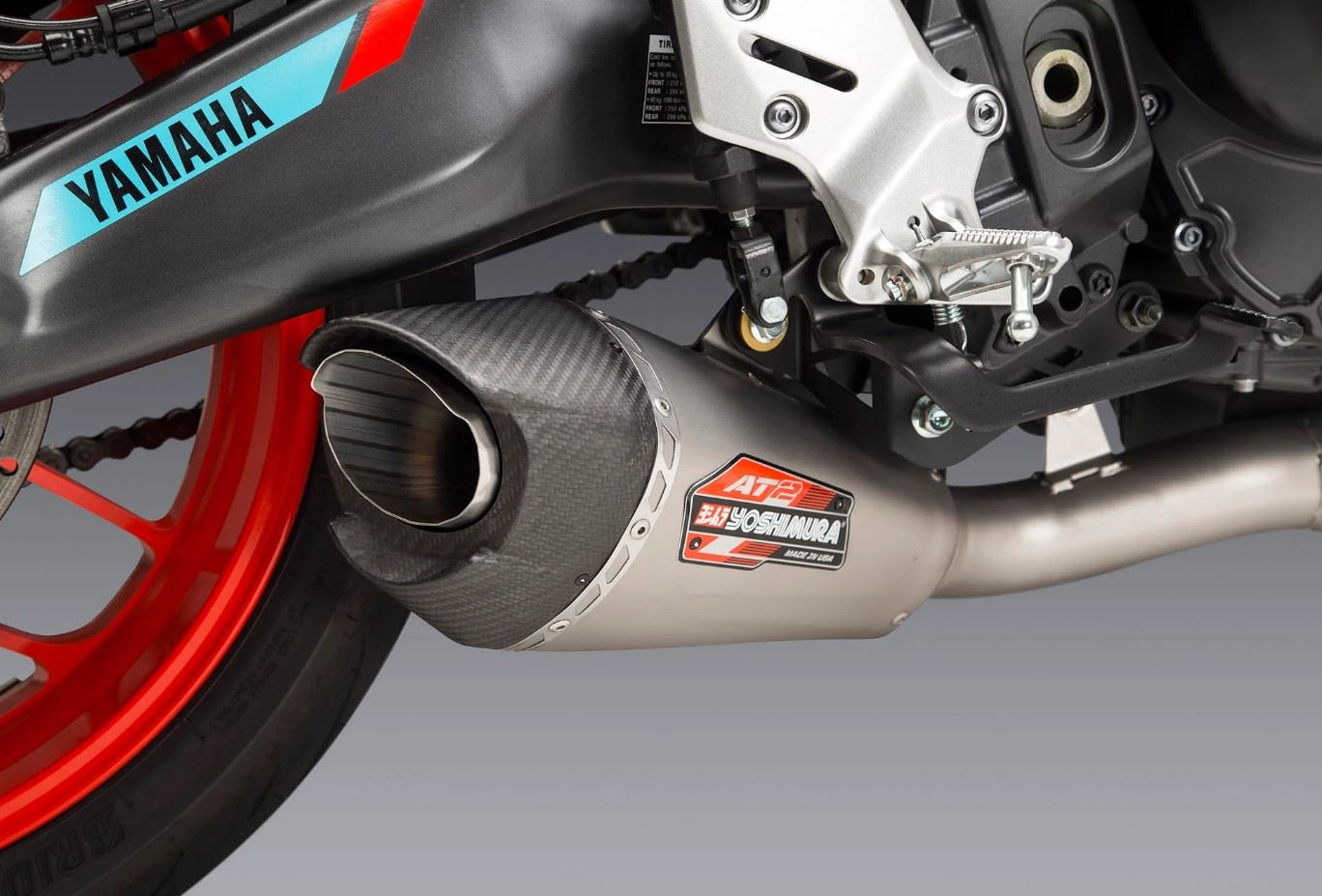 Yoshimura Exhaust AT2 Stainless Full System Yamaha MT-09 2021
