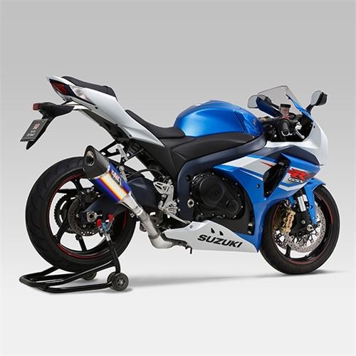 Yoshimura Exhaust Titanium Blue R-11 Slip On Suzuki GSX