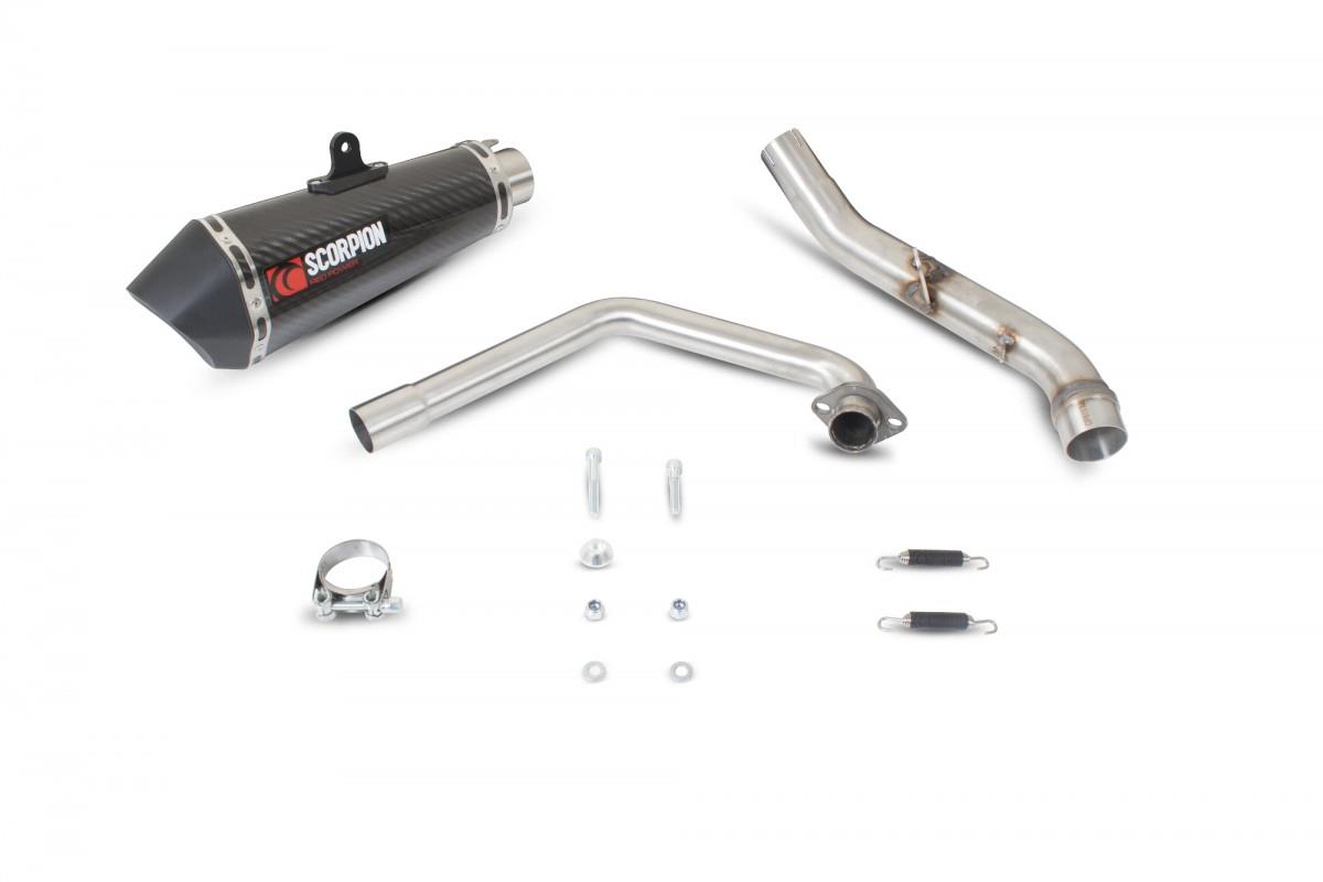 Scorpion Exhaust Serket Taper Full System Carbon Fibre Honda CBR