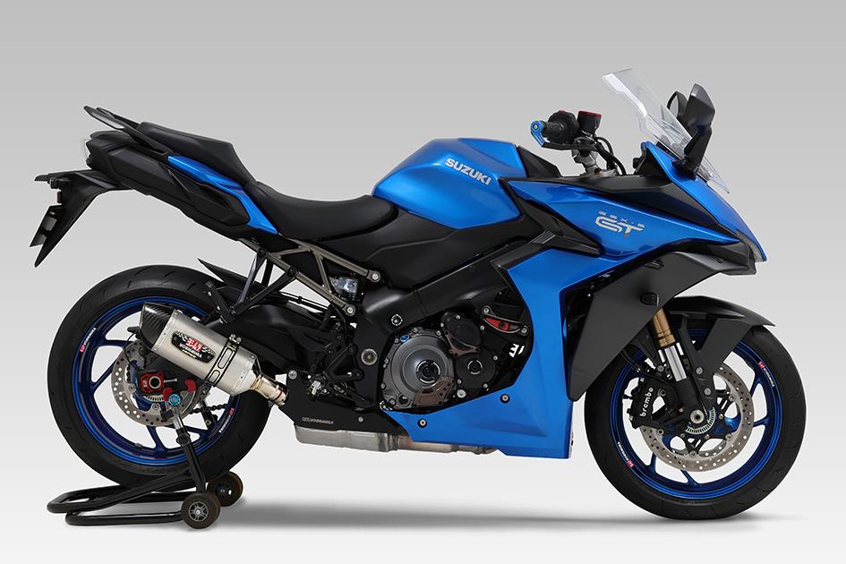 Yoshimura Exhaust Matt Stainless R-77S Slip-On Suzuki GSX
