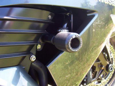 R&G Crash Protectors Black - Classic Style Kawasaki ZZR 1400 (ZX