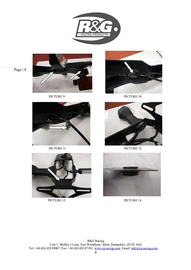 R&G Tail Tidy Kawasaki Ninja 650 2017 - 2024 | eBay