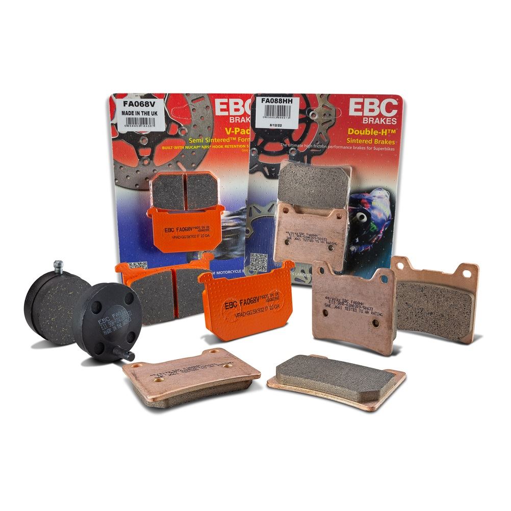 ぱぴ EBC Double H Sintered Street Brake Pad Front Right Kawasaki ZRX