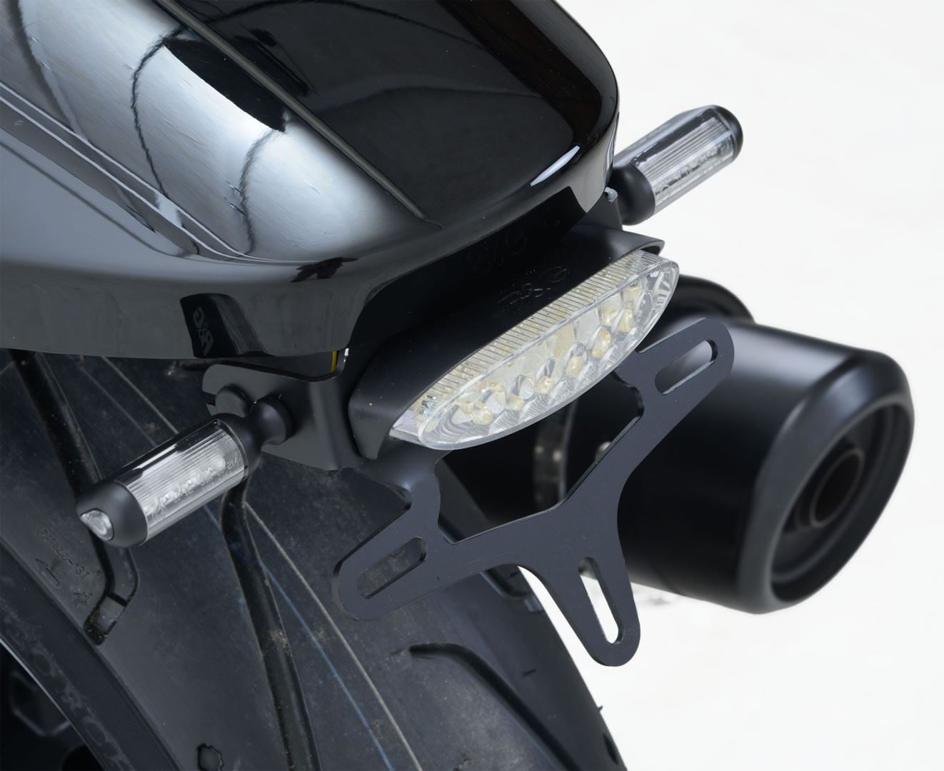 Cola Trasera Tail Tidy R&G Para Harley Davidson Street 750/500 (2015-2018) - Acero Inoxidable Negro, Mejora El Aspecto